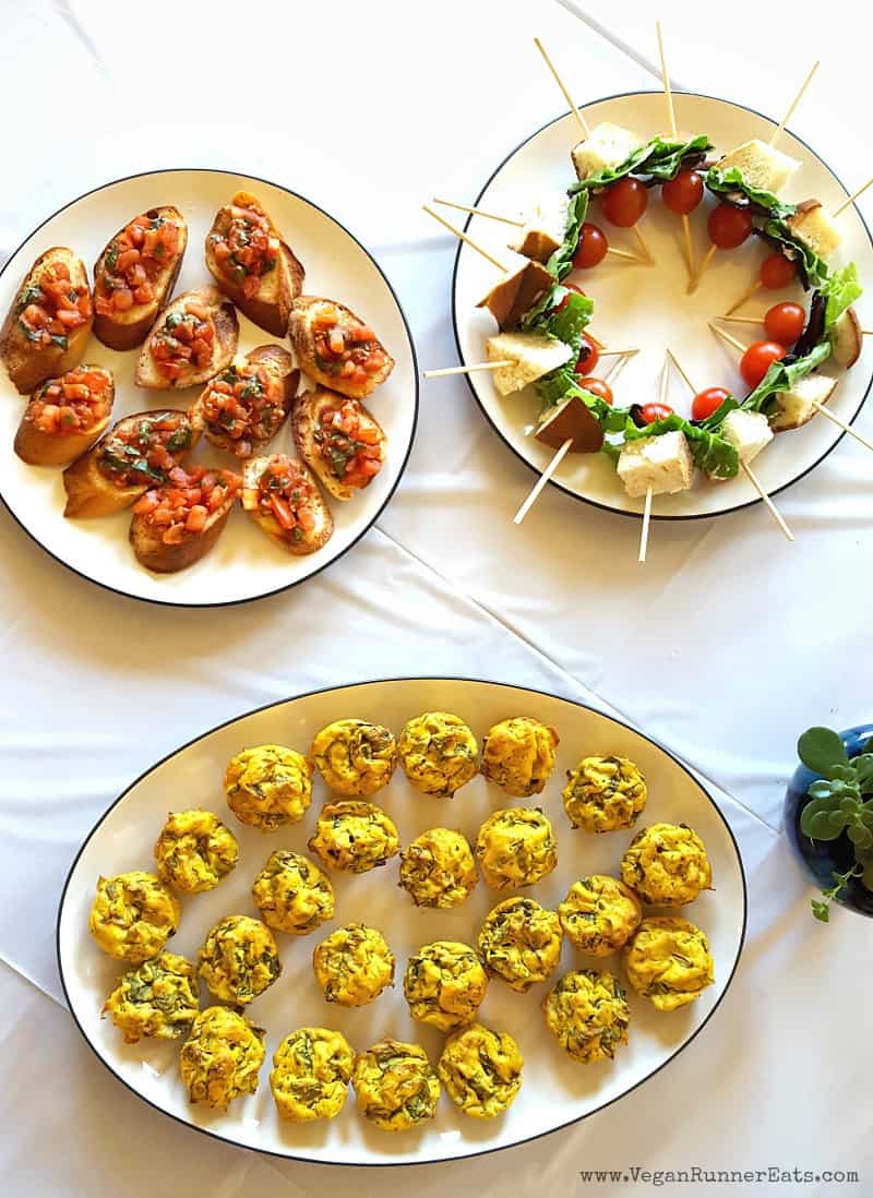 Vegan baby shower menu ideas