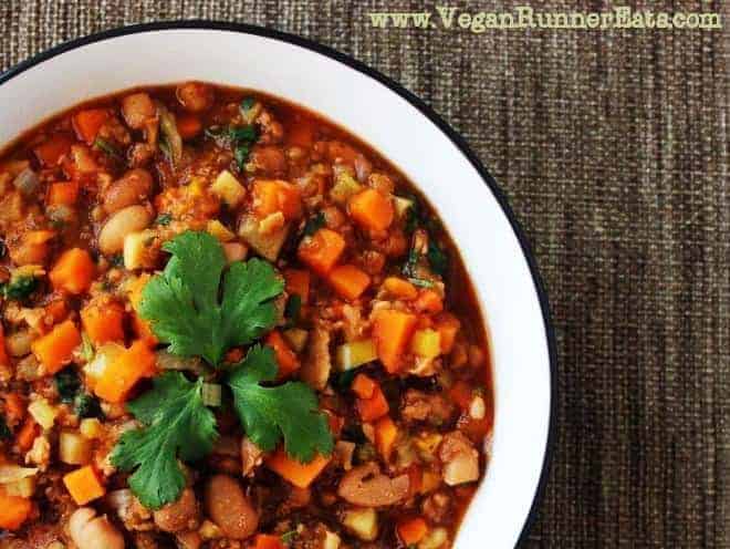 Sweet Potato and TVP Chili Recipe