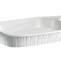 White Ceramic Casserole Dish 9 x 13