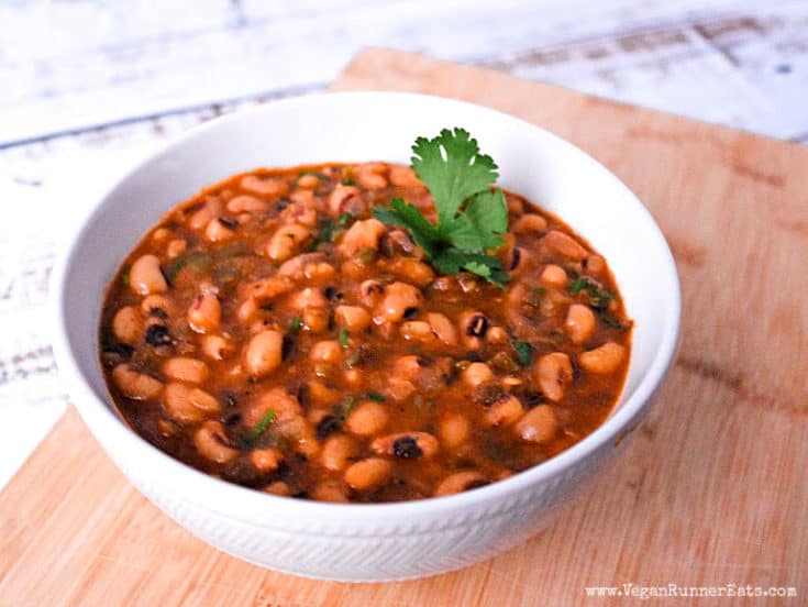 The BEST Instant Pot Vegan Black Eyed Peas (Easy Recipe