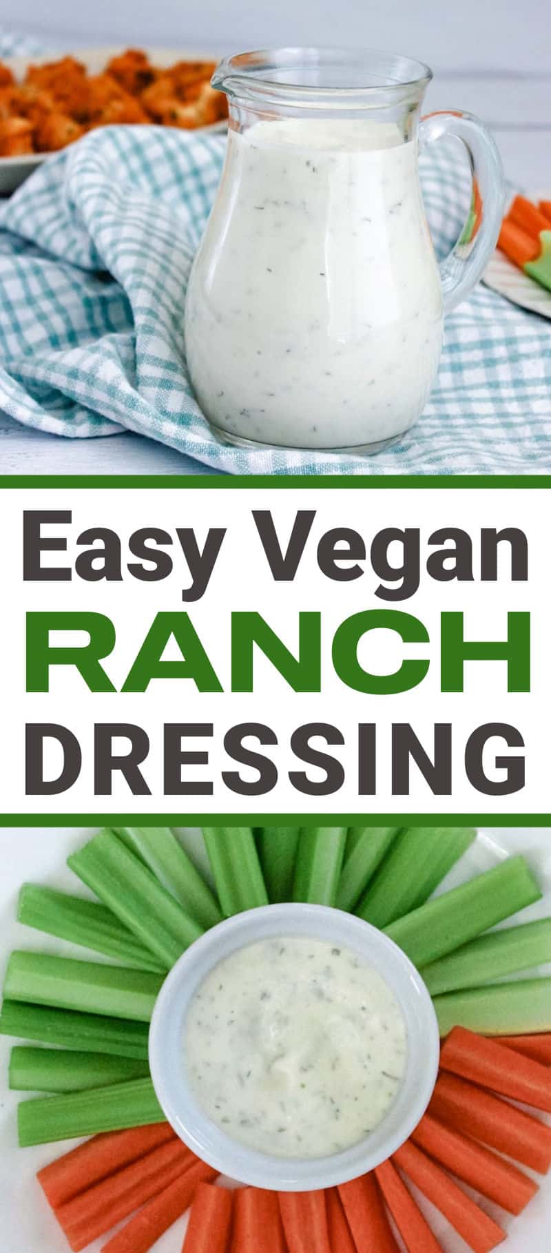The Best Dairy Free Ranch Dressing