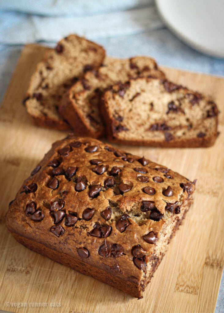 Vegan banana bread chocolate chip no oil